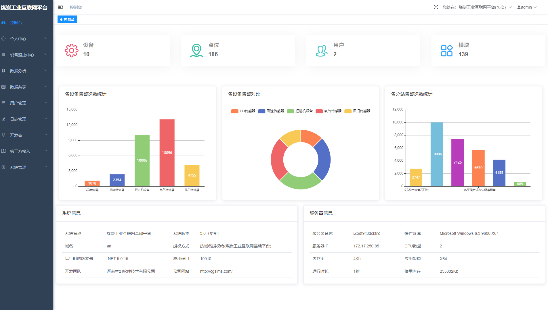 煤炭工業互聯網平臺